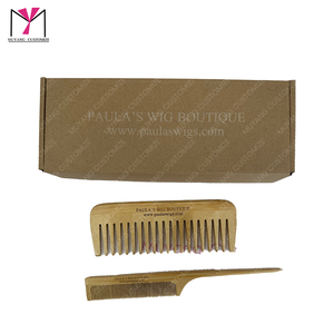 Peigne à crins électroplaqués de haute qualité MUYANG, brosse à bords larges, peigne à queue de rat, usage domestique et mode - Product Image 4