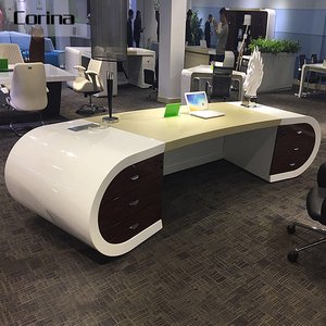 Por encargo clásico muebles de oficina redondo ejecutivo Ceo Boos <span class=keywords><strong>Google</strong></span> escritorios de oficina - Product Image 2