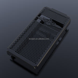 อุปกรณ์เสริมรถจักรยานยนต์หม้อน้ําสําหรับSuzuki Boulevard <span class=keywords><strong>C50</strong></span> M50 VL800 คนเข้าออกC800 ถังน้ําGrilleฝาครอบป้องกันสุทธิ - Product Image 2