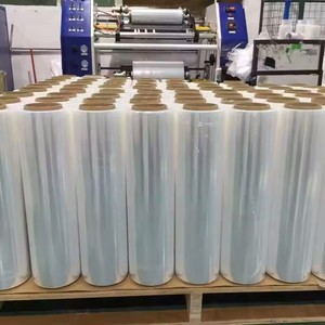 Competitive Price <b>Plastic</b> Packaging Lldpe <b>Shrink</b> Wrap Transparent Pallet Pe Cast <b>Shrink</b> Wrap Industrial Stretch Pallet Wrap - Product Image 3
