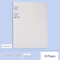 Carpeta Transparente A4 de Polipropileno, Color Morandi, Material de Oficina, Bolsa para Archivos, Almacenamiento Especial para Información, Libros, Exámenes