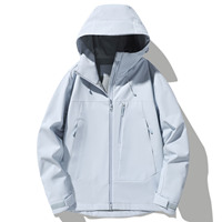 Veste coupe-vent légère pour femme, entièrement zippée, imperméable, avec capuche, pour entraînement hivernal, vente en gros