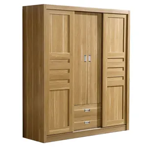 Estilo de país vestiário sala guarda-roupa armoire porta deslizante cabine