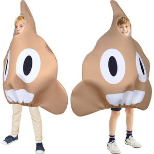 Disfraz de Popo Estampado Casual para Halloween, Atuendo de Cosplay para Padres e Hijos, Ropa para Actuaciones Escénicas - Product Image 3