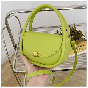 Sacs à main femme couleur bonbon tendance 2026 en cuir PU, sacs bandoulière mignons pour filles - Product Image 4