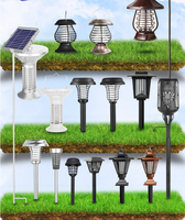 Usine Offre Spéciale Extérieure Solaire Moustique Tueur Lampe Insecte Ravageur Lumière Jardin Pelouse Cour Lumière Lampe