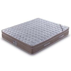 Matelas Premium Euro Top avec ressorts ensachés, couche de mousse en latex naturel de 5 cm, tissu respirant, design à fermeture éclair, renforcé - Product Image 1