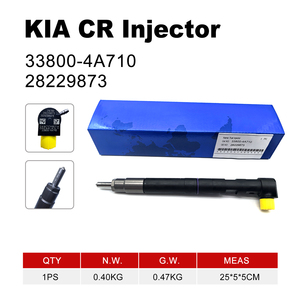 حاقن وقود ديزل أصلي شائع الاستخدام لنظام السكك الحديدية المشتركة، قطع غيار سيارات، موديل 33800-4A710 28229873 - Product Image 6