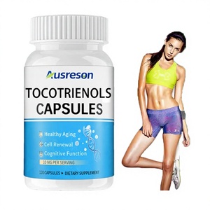 Cápsulas de <span class=keywords><strong>Vitamina</strong></span> <span class=keywords><strong>E</strong></span> Tocotrienoles Ausreson OEM, Antioxidantes, Apoyo para la Salud del Corazón y la Vista, Suplemento de <span class=keywords><strong>Vitamina</strong></span> <span class=keywords><strong>E</strong></span> Tocotrienoles - Product Image 1