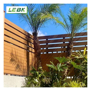 Clôture de jardin en plastique composite, <span class=keywords><strong>bois</strong></span> et plastique avec clôture en aluminium ou wpc, conception innovante, étanche anti-Uv, co-extrusion - Product Image 2