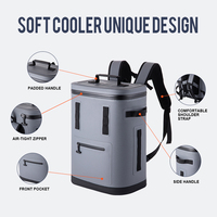Sac isotherme portable de grande capacité 30 L, nouveau design 2025, pour le camping, les pique-niques et la randonnée en plein air