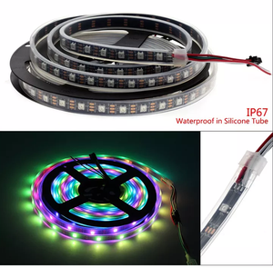 IP 68 DC 12V Google 600 LED Strip Lights xây dựng bên ngoài 5050 RGB + W 120LED/M hai màu LED Strip - Product Image 6