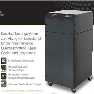 Purificateur de fumées de soudure Bofa Ad500iq Point à Point, capacité de collecte inférieure de 2,1 pieds cubes, collecteur de poussière à chargement par le haut - Product Image 5