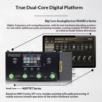 Hotone Ampero One Stomp II Mini Stage, pédale d'effets intégrée pour guitare électrique et basse, processeur d'effets de 2e génération, modulateur d'ampli