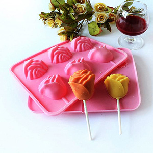 <span class=keywords><strong>Moule</strong></span> en silicone pour <span class=keywords><strong>gâteau</strong></span> au chocolat et décoration de <span class=keywords><strong>sucette</strong></span> pour la Saint-Valentin - Product Image 4
