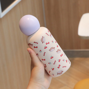 Hot Sell 400ml Stainless Steel Cup Mini Water <b>Bottle</b> For Kids Cute Water Cup Pocket Cup Portable - Product Image 4