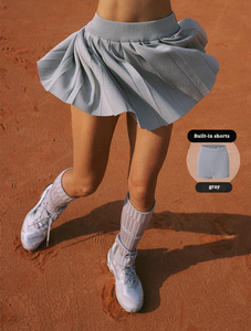 Conjunto de Tenis <span class=keywords><strong>con</strong></span> Logotipo Bordado Personalizado, Sudadera Corta de Pickleball, Camisetas <span class=keywords><strong>con</strong></span> <span class=keywords><strong>Capucha</strong></span>, Tops, Suéter de Punto para <span class=keywords><strong>Mujer</strong></span>, Fabricante de Ropa de Tenis - Product Image 2