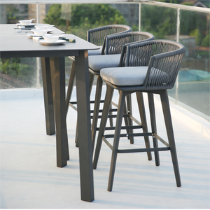 Sẵn Sàng Để Tàu Bán Buôn Ngoài Trời Sân Vườn Đồ Nội Thất Thiết Lập Mở Rộng Bàn Ngoài Trời Với 8 Ghế Ăn Bộ - Product Image 6