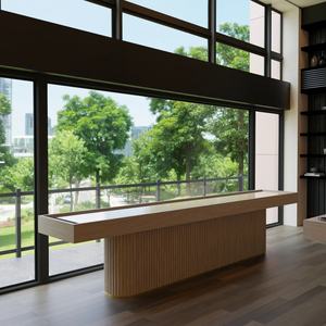 <span class=keywords><strong>Table</strong></span> <span class=keywords><strong>de</strong></span> shuffleboard moderne <span class=keywords><strong>de</strong></span> luxe à prix <span class=keywords><strong>de</strong></span> gros avec éclairage LED, <span class=keywords><strong>table</strong></span> <span class=keywords><strong>de</strong></span> shuffleboard d'intérieur personnalisée <span class=keywords><strong>de</strong></span> 9 à 22 pieds à vendre - Product Image 2