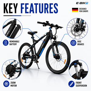 Bicicleta Eléctrica de Montaña al por Mayor, 250W, 36V, 13Ah, 27.5 Pulgadas, para Adultos, Mercado Europeo, M920 1. Bicicleta Eléctrica de Alta Demanda con Gran Potencial de Rentabilidad - Product Image 5