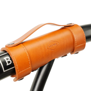 Housse de transport en <span class=keywords><strong>cuir</strong></span> de <span class=keywords><strong>vélo</strong></span> Portable <span class=keywords><strong>poignée</strong></span> en <span class=keywords><strong>cuir</strong></span> PU personnalisée pour transporter l'étui de <span class=keywords><strong>vélo</strong></span> pliant Brompton - Product Image 6