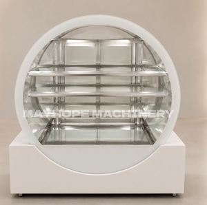 Vitrina Refrigerada Vertical para Pasteles y Repostería Comercial Muxue OEM/ODM, Exhibidor de Pasteles con Acabado de Mármol - Product Image 5