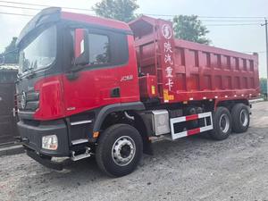 รถบรรทุกดัมพ์ Shacman X3000 6x4 เครื่องยนต์ดีเซล Weichai สำหรับงานหนัก พวงมาลัยขวา ห้องโดยสารสีแดงด้านหลัง สำหรับขนส่งสินค้า ก่อสร้าง และงานเหมือง - Product Image 6