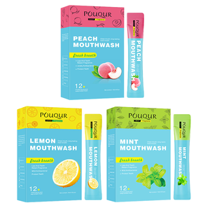 Mouthwash Oral Care Mint Jelly Cup Fresh Breath Cleaning <b>Teeth</b> Protection Smooth Taste <b>Whitening</b> Effect Portable Use Mouthwash - Product Image 1
