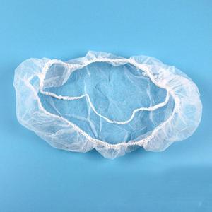 Protector de Barba No Tejido para Higiene en Restaurantes, Red para Barba, Cubre Rostro, Color Blanco, Color Azul, con Bucle Elástico - Product Image 4