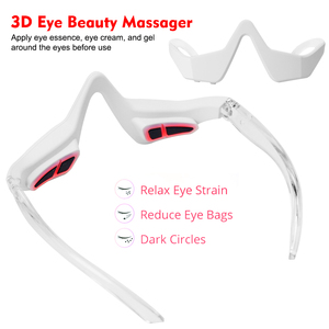 Handheld Eye Massager USB Rechargeable Heat Vibration Wrinkle Remover <strong>Dark</strong> <strong>Circles</strong> Puffiness Relief Beauty Device - Product Image 5