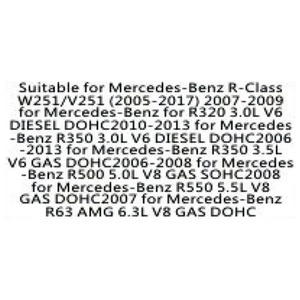 Compresseur de suspension pneumatique à deux roues motrices 2005-2017, nivellement arrière uniquement, AMK, adapté aux Mercedes Benz Classe R W251 V251 - Product Image 4