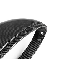 Coques de rétroviseurs latéraux en fibre de carbone sèche préimprégnée (LHD) 2017-2021, moulées en métal, pour Porsche 971 – Pièces de tuning extérieur