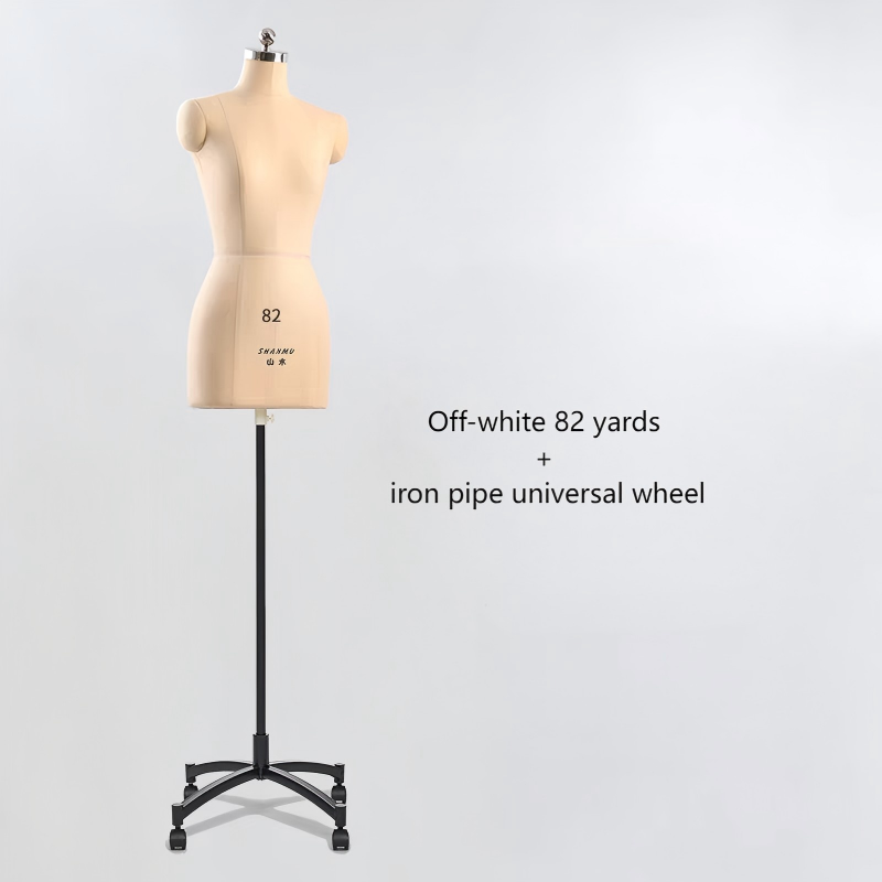 offwhite 82 iarde + ruota universale in tubo di ferro