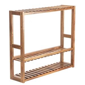 <span class=keywords><strong>3</strong></span> <span class=keywords><strong>Tier</strong></span> Kệ gỗ đa Chức năng đứng kệ đơn vị hiển thị đứng cho phòng tắm phòng khách Giày giá - Product Image 1