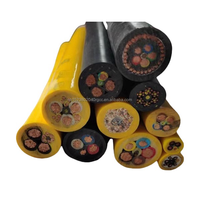 Câble de chariot de pont roulant/câble de chariot à faible tension 220V, flexible, résistant à l'usure, isolé en PVC, cuivre, combinaison personnalisée de bobine