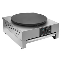 Commercial 40cm gaz Roti crêpière nouvelle maison usage crêpe Machine moteur acier Restaurant utilisation magasin d'alimentation prix de gros