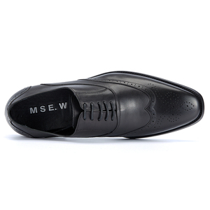 Nouvelles Chaussures Élégantes en Cuir Véritable pour Hommes, Rehaussantes et Tendance, Idéales pour le Bureau et les Occasions Décontractées (Ayakkabi en Cuir de Vache) - Product Image 4