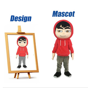 Costume de mascotte adulte personnalisable de haute qualité, unisexe, en <span class=keywords><strong>peluche</strong></span> et en EVA, pour les spectacles de <span class=keywords><strong>patrouille</strong></span>, Noël et Halloween - Product Image 3