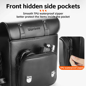 Sacoche de vélo de route et VTT étanche WEST BIKING 20L grande capacité, sacoche de porte-bagages durable pour accessoires de voyage - Product Image 3