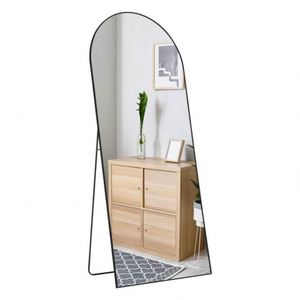 2025 Trending Custom Framed <b>Full</b>-<b>Length</b> <b>Arched</b> 4mm Silver Decorative <b>Mirror</b> Industrial Home Decor Living Room Salon Furniture - Product Image 2