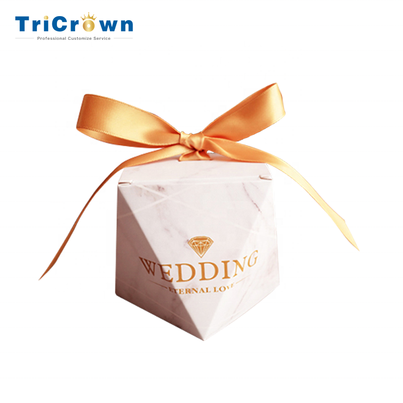 Couleur professionnelle Doux Mini Mignon Papier boîte De Bonbons De Mariage Boîte D'emballage
