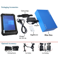 Windows 10 de 8 pulgadas para tableta resistente Windows para tableta industrial Intel N5100 4G LTE NFC GPS tableta para exteriores
