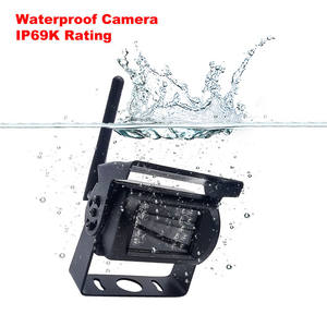 Caméra de recul sans fil 7 pouces pour camions, bus, camping-cars, remorques, excavatrices, moniteur de <span class=keywords><strong>voiture</strong></span>, <span class=keywords><strong>image</strong></span> inversée 12V-24V, caméra de recul - Product Image 5