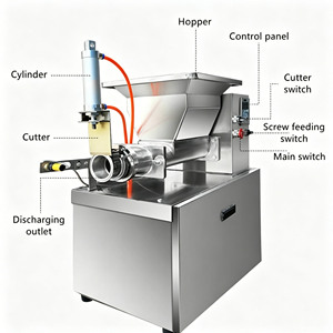 Set Completo di Attrezzature per Panetteria e <span class=keywords><strong>Pasticceria</strong></span>, Macchina Commerciale per Dividere l'Impasto e Produrre Pane Francese - Product Image 2