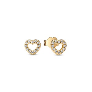 <span class=keywords><strong>Pendientes</strong></span> de Plata de Ley S925 con Corazón Elevado de <span class=keywords><strong>Pandora</strong></span> - Product Image 6