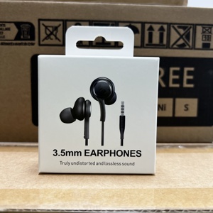 หูฟังสายถักเปียคุณภาพสูงขนาด3.5มม. ของแท้สำหรับหูฟังสเตอริโออินเอียร์สำหรับ <span class=keywords><strong>Samsung</strong></span> <span class=keywords><strong>AKG</strong></span> Note10 S21 S20 <span class=keywords><strong>S8</strong></span> S10 - Product Image 2