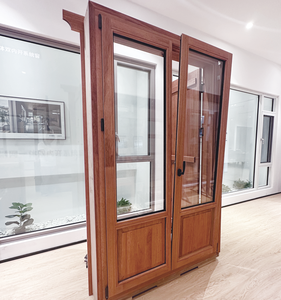 2025 Portes en bois Fabricant Customerise Nouveau Design populaire Forme différente Double & Triple vitrage Fenêtres en bois Maison à battants - Product Image 2