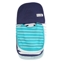 Bavoirs imperméables en coton biologique 100% bavoirs éponge bavoirs de service OEM