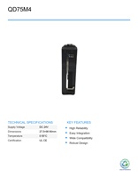 Módulo de Posicionamiento de Autobús de Par Trenzado SSCNET I/II de 4 Ejes M-ITSUB PLC QD75M4 Usado para Automatización Industrial