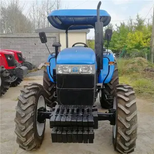 Snh 754 Snh 704 Tt75 Gebrauchter New Holland Traktor mit Frontlader